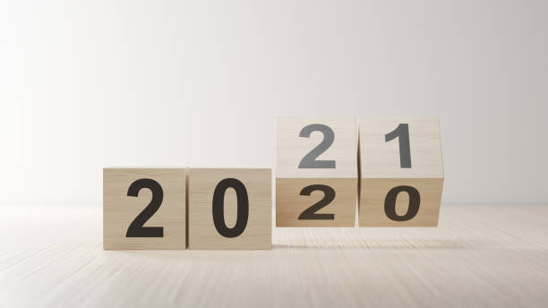 istock Happy New Year Background. Goal for 2021. 3D illustration 1290891697