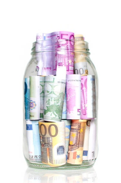 istock Life for jar of Euro 1290901879