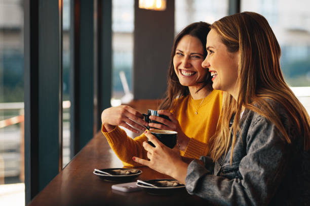 istock Having coffee with a her best friend 1290906271