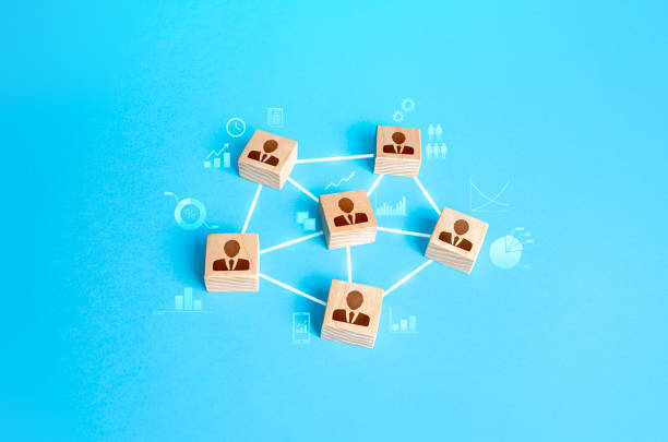Connected group of people. Work a self-governing team without a leader. Communication and interaction between, exchange of information, skills and mutual assistance. Highly efficient organization.