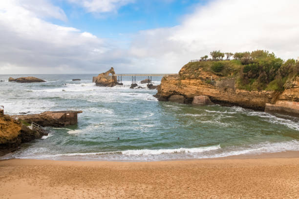 istock Biarritz, panorama of the coast 1290968235