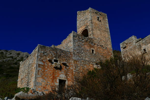istock Traditional architecture of Mani 1290974738