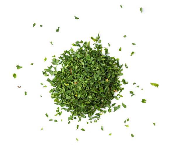 istock dried parsley isolated on white background 1290974973