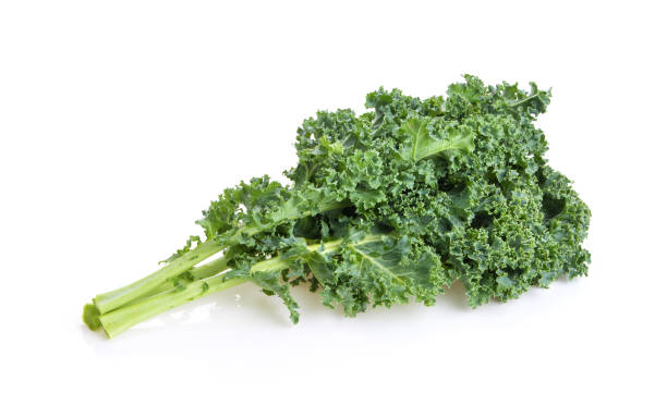 istock kale leaves on white background full depth of field 1290975060