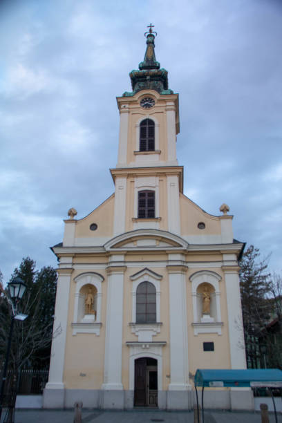 istock church on the town square in Zemun 1290988114
