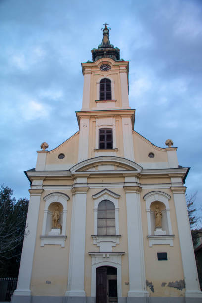 istock church on the town square in Zemun 1290988135