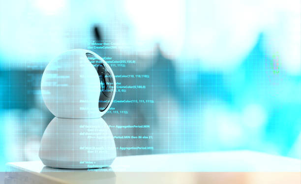 istock IP security camera high tech smart gadget internet of thing smart home security technology, smart digital lifestyle home automation control online futuristic background 1290990294