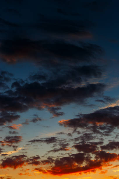 istock Colorful clouds in the sky during sunset. 1291010833