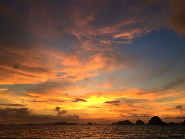 istock Sandy beaches and blue sea in Thailand 1291013471