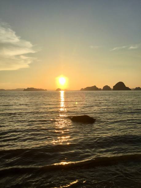istock Sandy beaches and blue sea in Thailand 1291013544