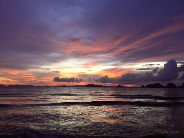 istock Sandy beaches and blue sea in Thailand 1291013560