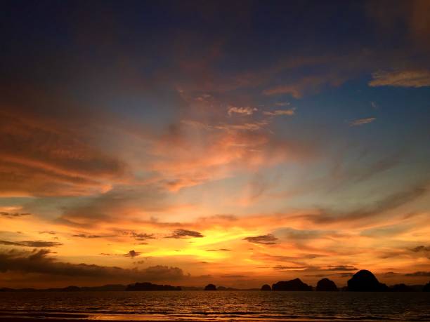 istock Sandy beaches and blue sea in Thailand 1291013672