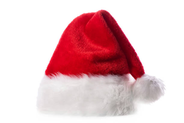 istock Christmas santa hat isolated on white 1291019885