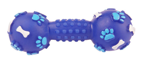 istock Spiny dog bone pet toy good for teeth isolated on white background 1291034125