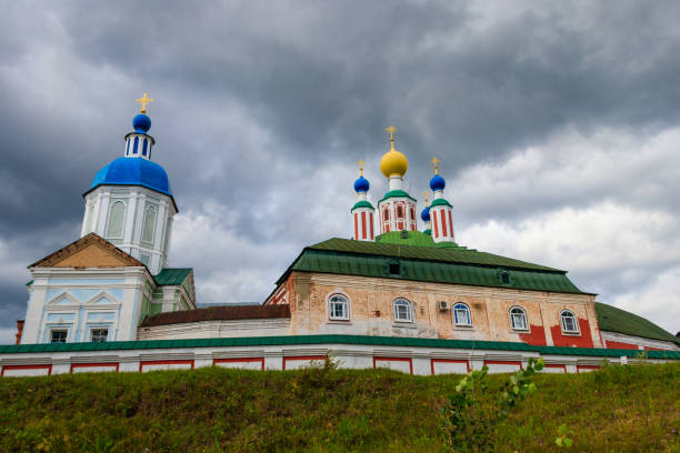 Sanaksar monastery of the Nativity of the Mother of God in Temnikov, Republic Mordovia, Russia Sanaksar monastery of the Nativity of the Mother of God in Temnikov, Republic Mordovia, Russia mordovia stock pictures, royalty-free photos & images