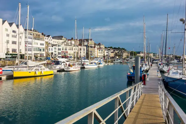 Photo of Harbor and Skyline of Saint Peter Port, Guernsey, Channel Islands, UK