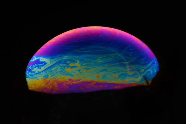 istock Close up of a soap bubble 1291038118