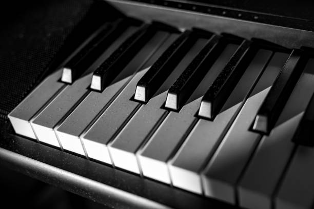 istock White and black keys on the piano keyboard. 1291039575