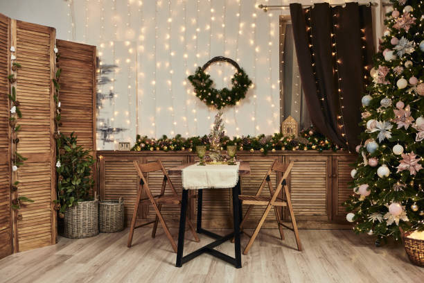 istock Christmas interior of the kitchen 1291039744