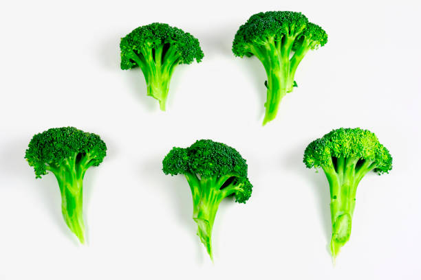 istock food flat lay fresh broccoli on a white background 1291045347