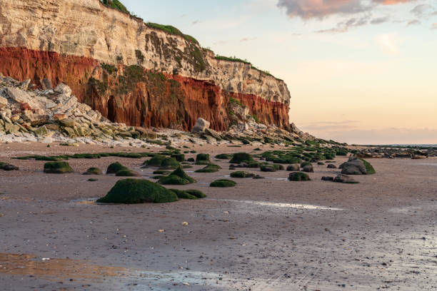 istock A shipwreck in the evening light at the Hunstanton Cliffs in Norfolk, England 1291045776