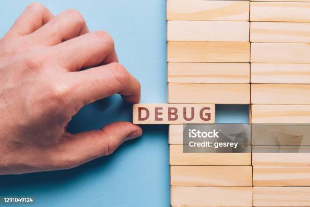 Concept For Debugging And Fixing Errors In The Code Stock Photo - Download Image Now