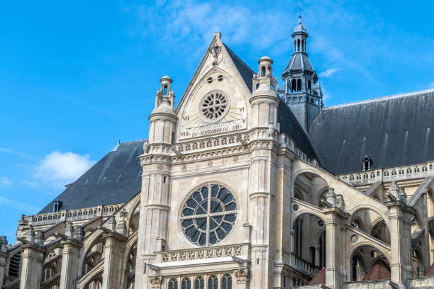 istock Paris, France - 09-12-2018: The Church of Saint Eustache 1291050372