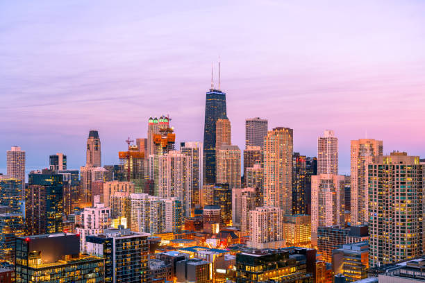 istock Chicago Gold Coast at Golden Hour 1291051137