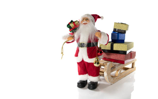 istock santa claus on the sledge 1291060346