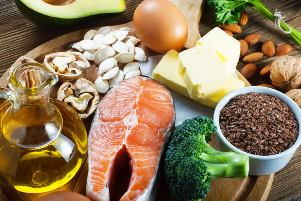 istock Animal and vegetable sources of omega-3 1291062862
