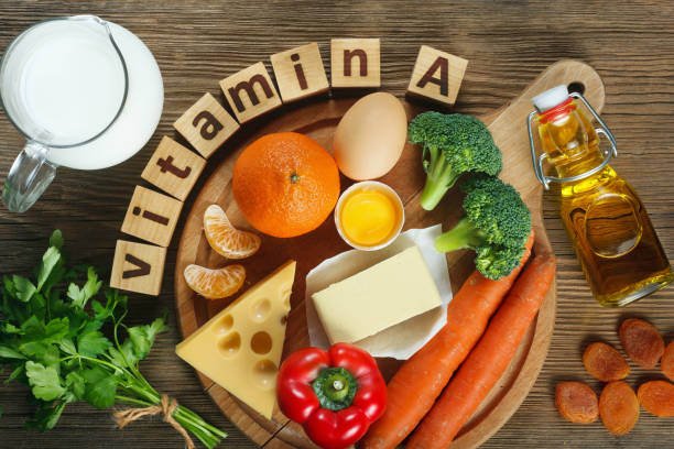 istock Vitamin A in food. 1291063898