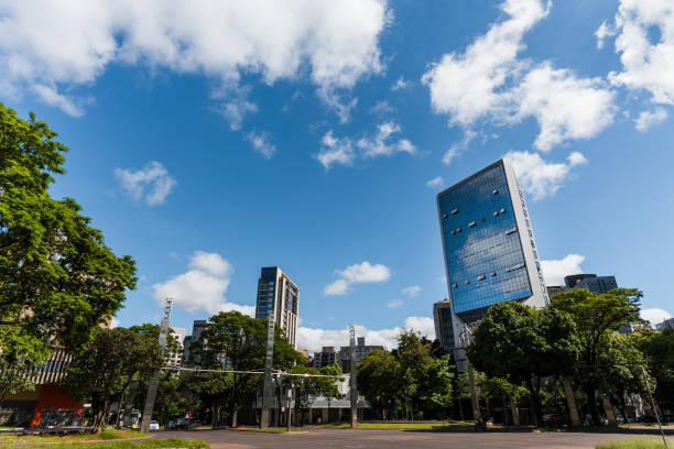 quartiere savassi a belo horizonte - architettura ed edifici foto e immagini stock