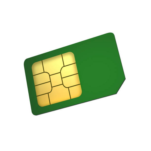 istock 3D mobile phone sim card chip with Flag of green isolated on a white background 1291068344