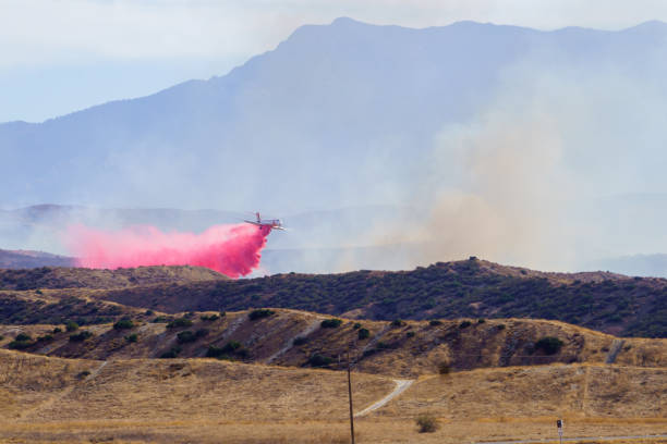 Sanderson Fire Cal Fire Air Tanker XIV