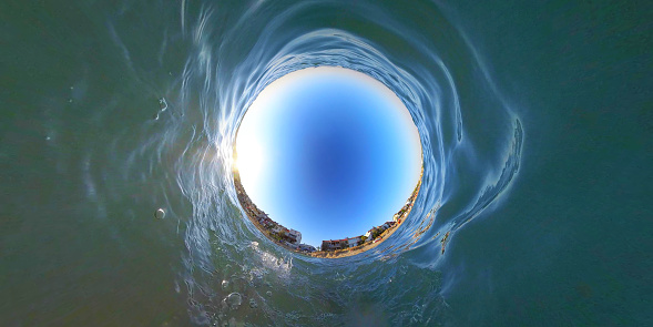 Sea Tunnel, Little Planet Format