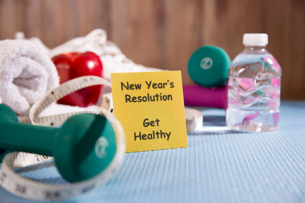 istock New Year's Resolution to Get Healthy. 1291091542