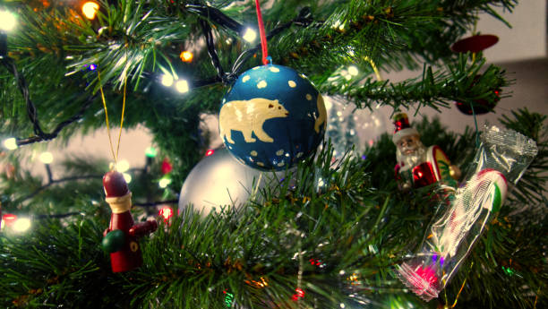 istock Christmas tree decorations, contemporary and vintage 1291093994