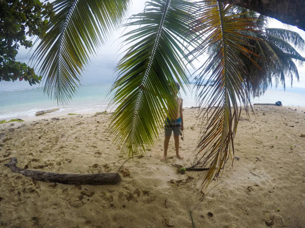 istock Ocean adventure in beautiful Bocas Del Toro, Panamam. 1291101693