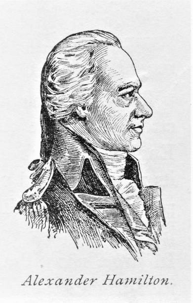 istock Alexander Hamilton Portrait, Founding Father of the United States 1291106421