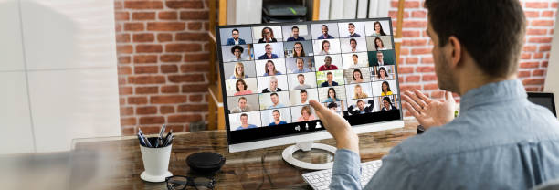 istock Online Video Conference Webinar Meeting Call 1291113161