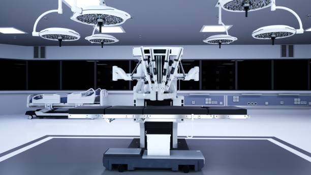 robot chirurgico - chirurgia robotica foto e immagini stock