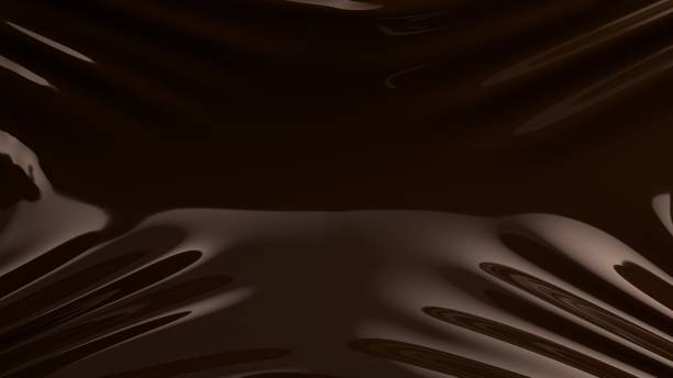 istock 3D illustration of brown enamel background 1291142891