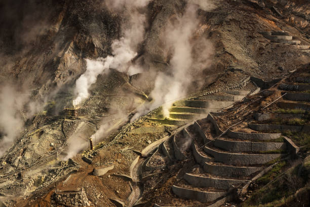 Volcanic cauldron of Owakudani