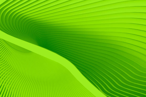 istock Abstract three-dimensional light white texture of a set of rounded steps spiraling. 3D illustration. 1291150872