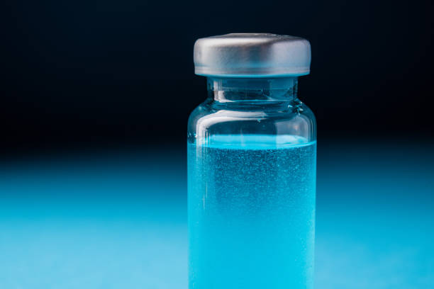 istock One bottle with liquid effective coronavirus vaccine 1291156826