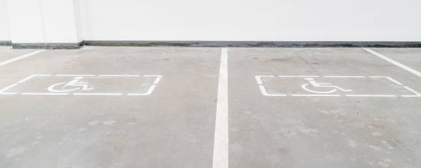 istock places for disabled people in underground parking, focus to foreground blurred background 1291164149