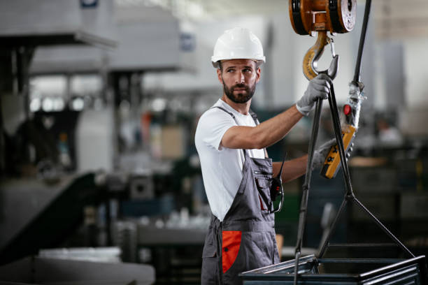 istock Man doing inspection on the production line. 1291167720