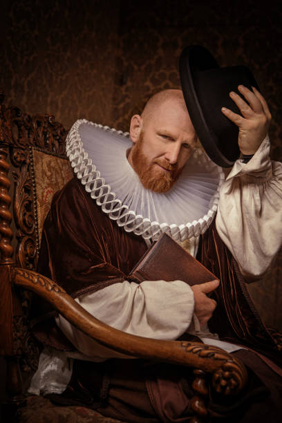 istock Redhead traditional dutch man by candlelight 1291168433