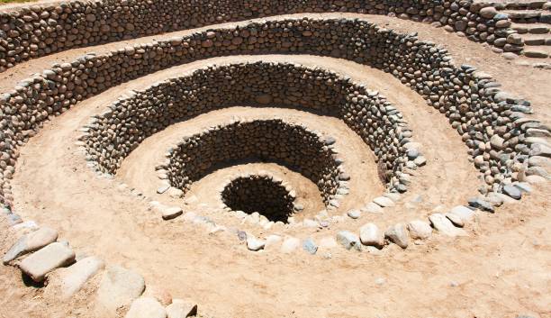 istock Cantalloc Aqueduct in Nazca or Nasca in Peru 1291173777