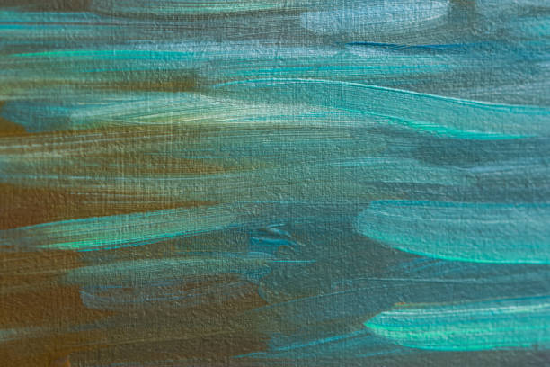 istock Abstract multi-colored background with oil paint . Hand-made textured background for signage and banners. 1291175216